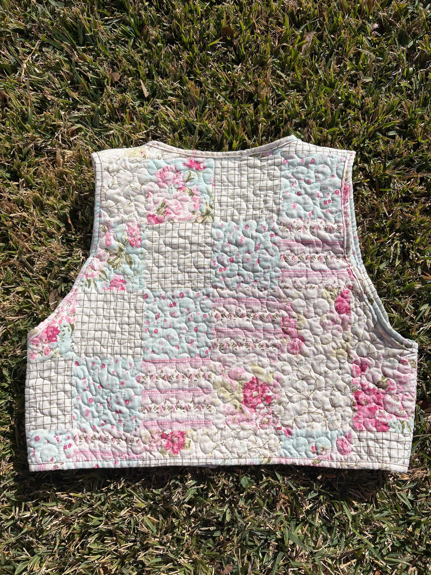 Pressed Petals Quilted Vest