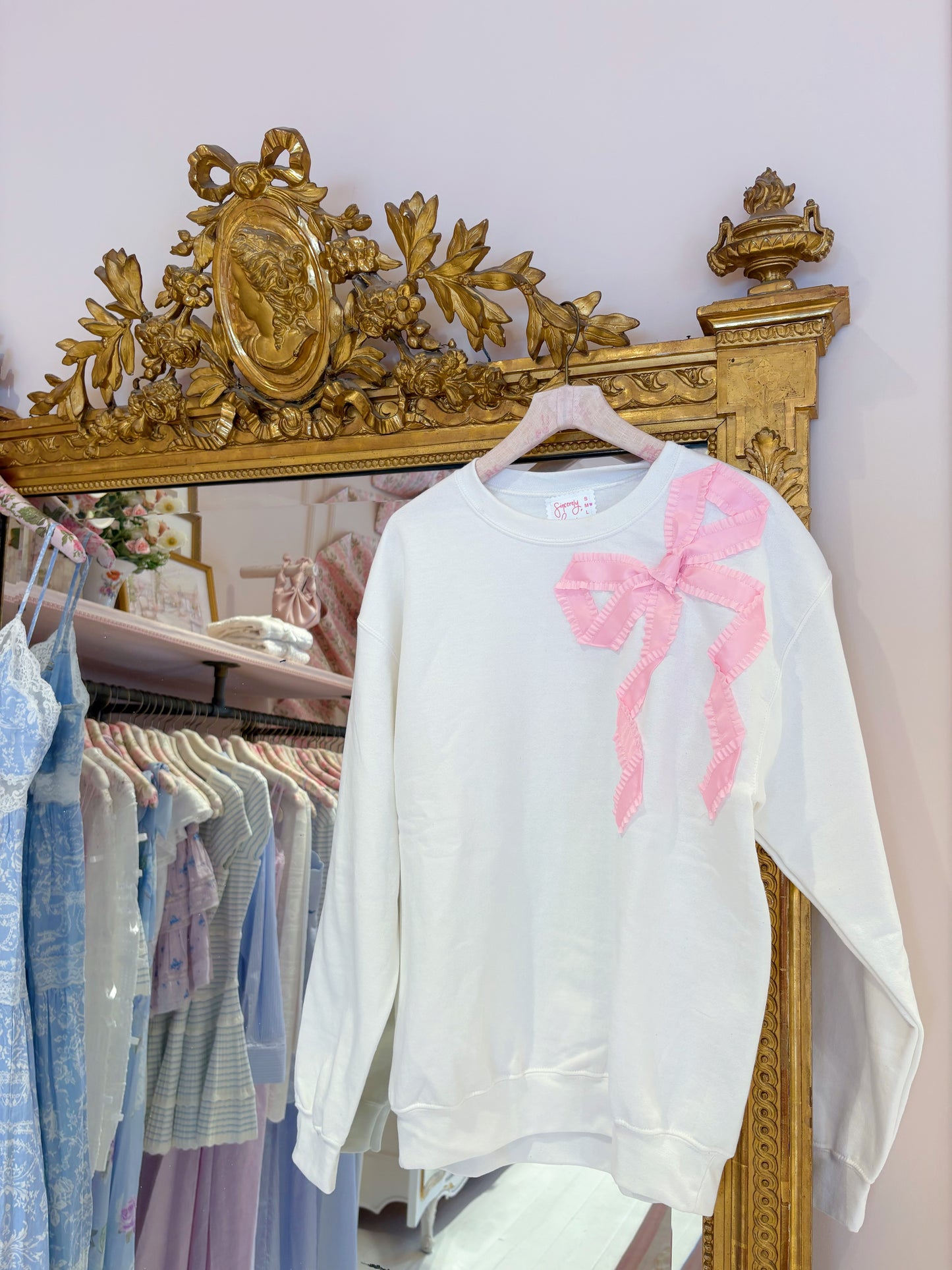 Ruffled Up Sweatshirt