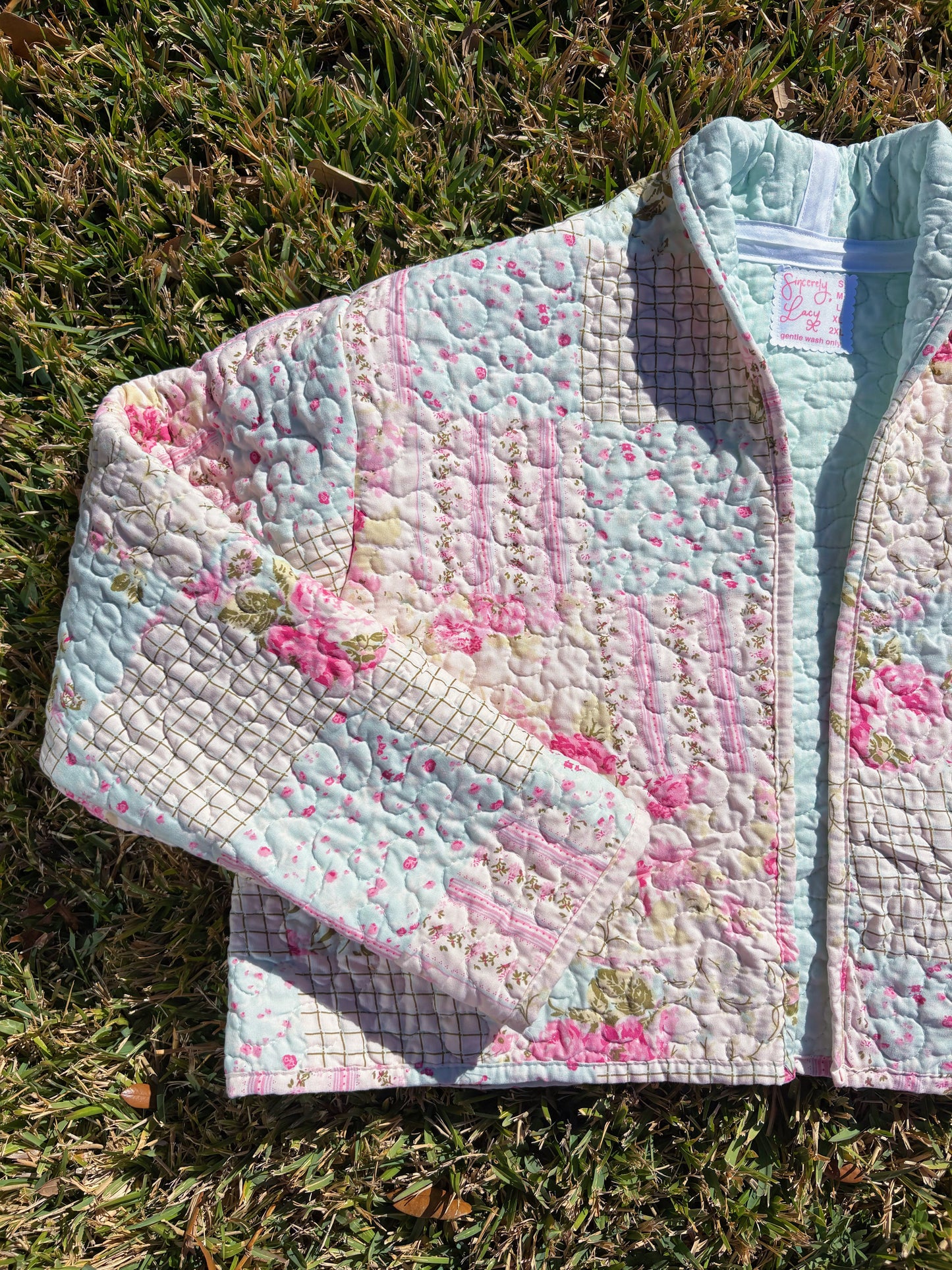 Pressed Petals Quilted Jacket