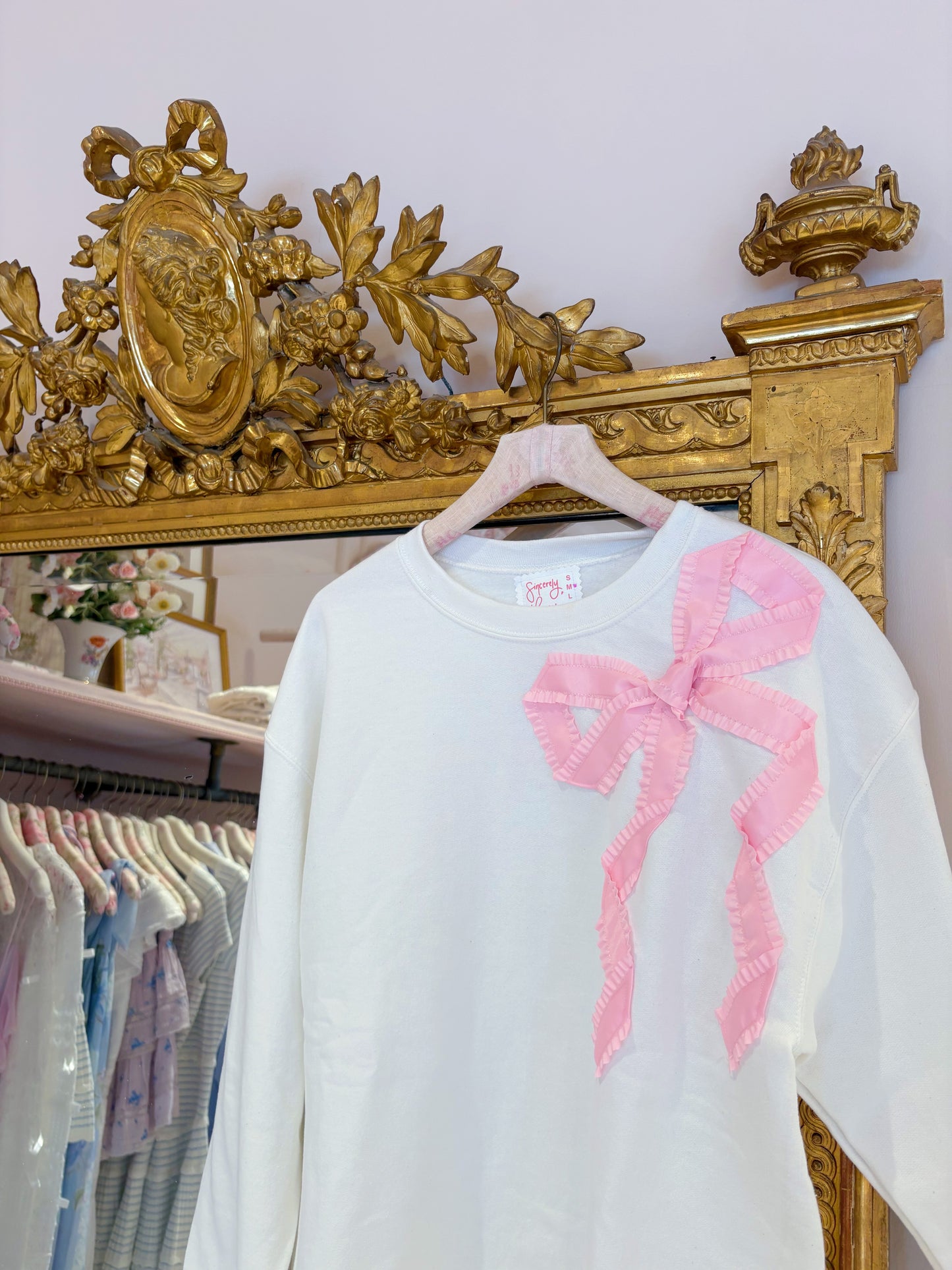 Ruffled Up Sweatshirt