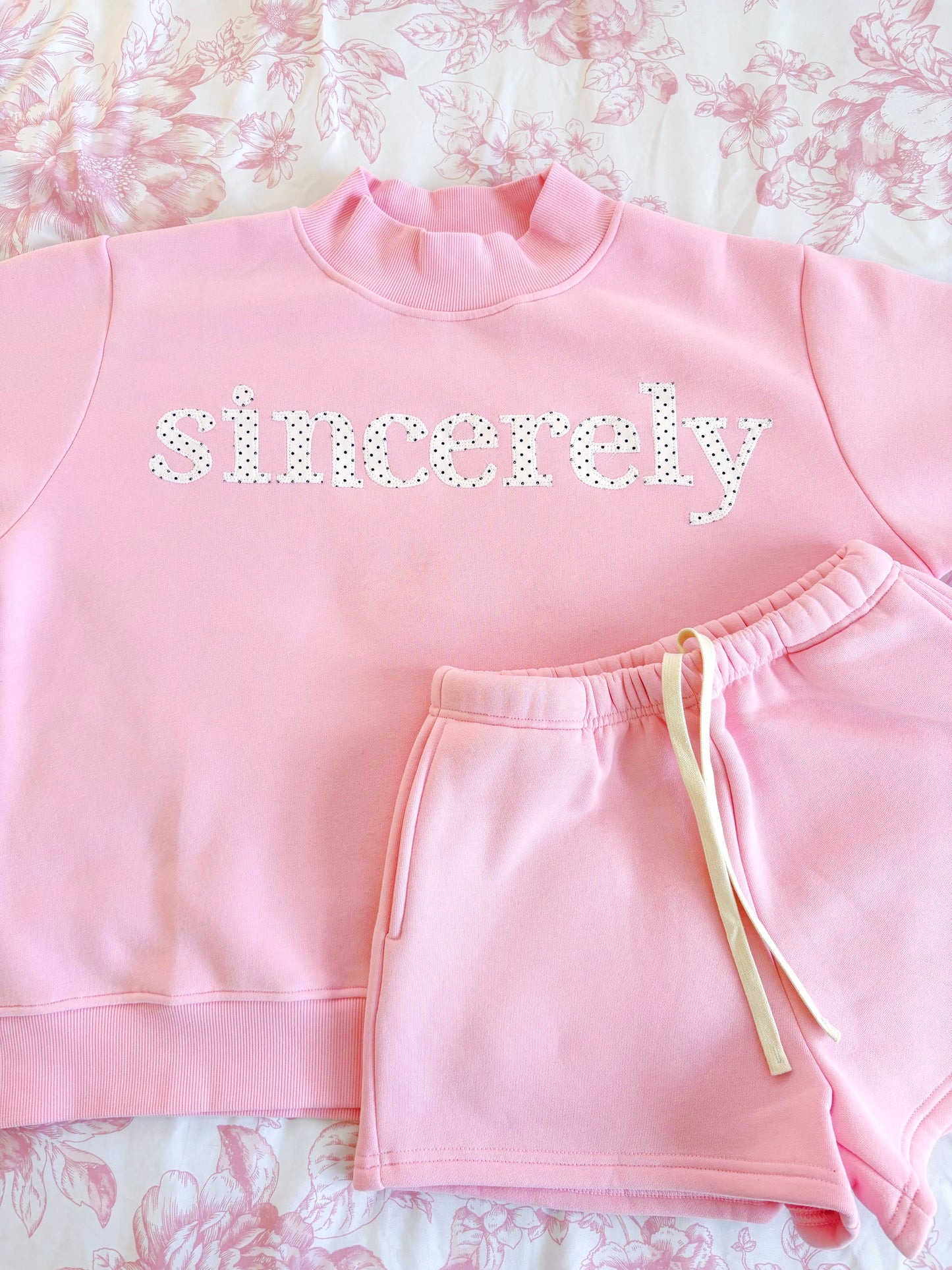 The Sincerely Mock-neck Set