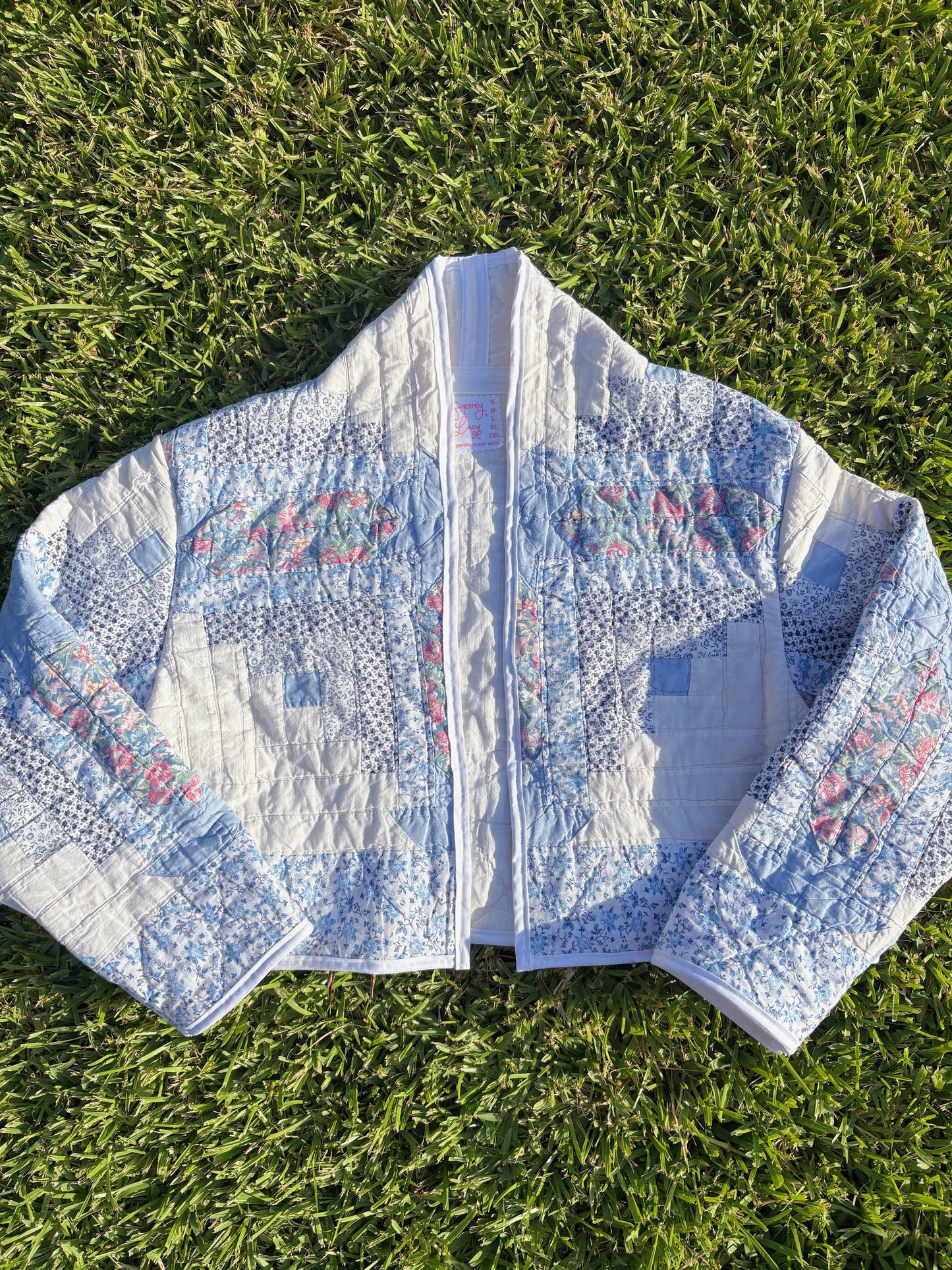 The Bluebell Bloom Quilted Jacket
