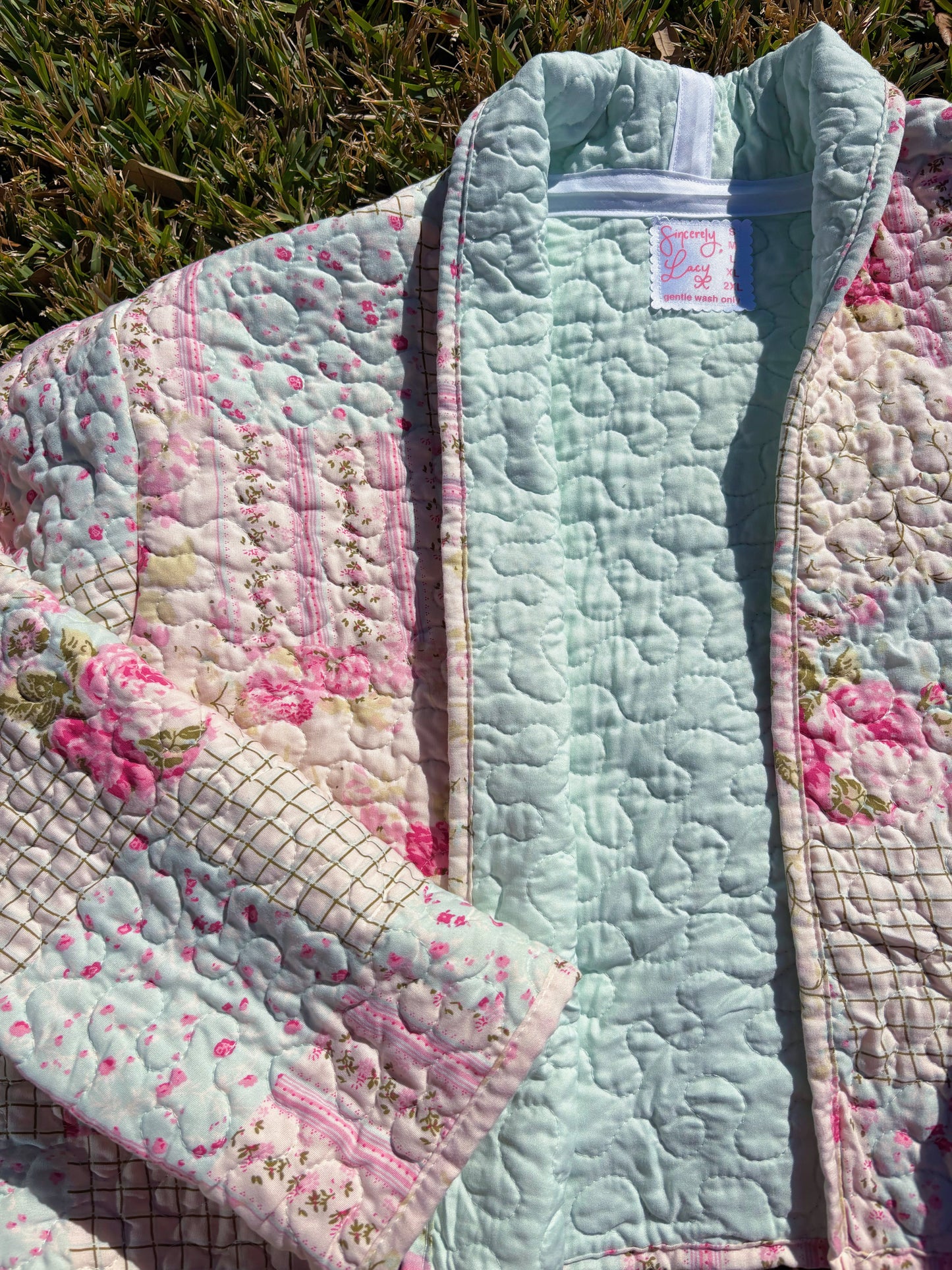 Pressed Petals Quilted Jacket