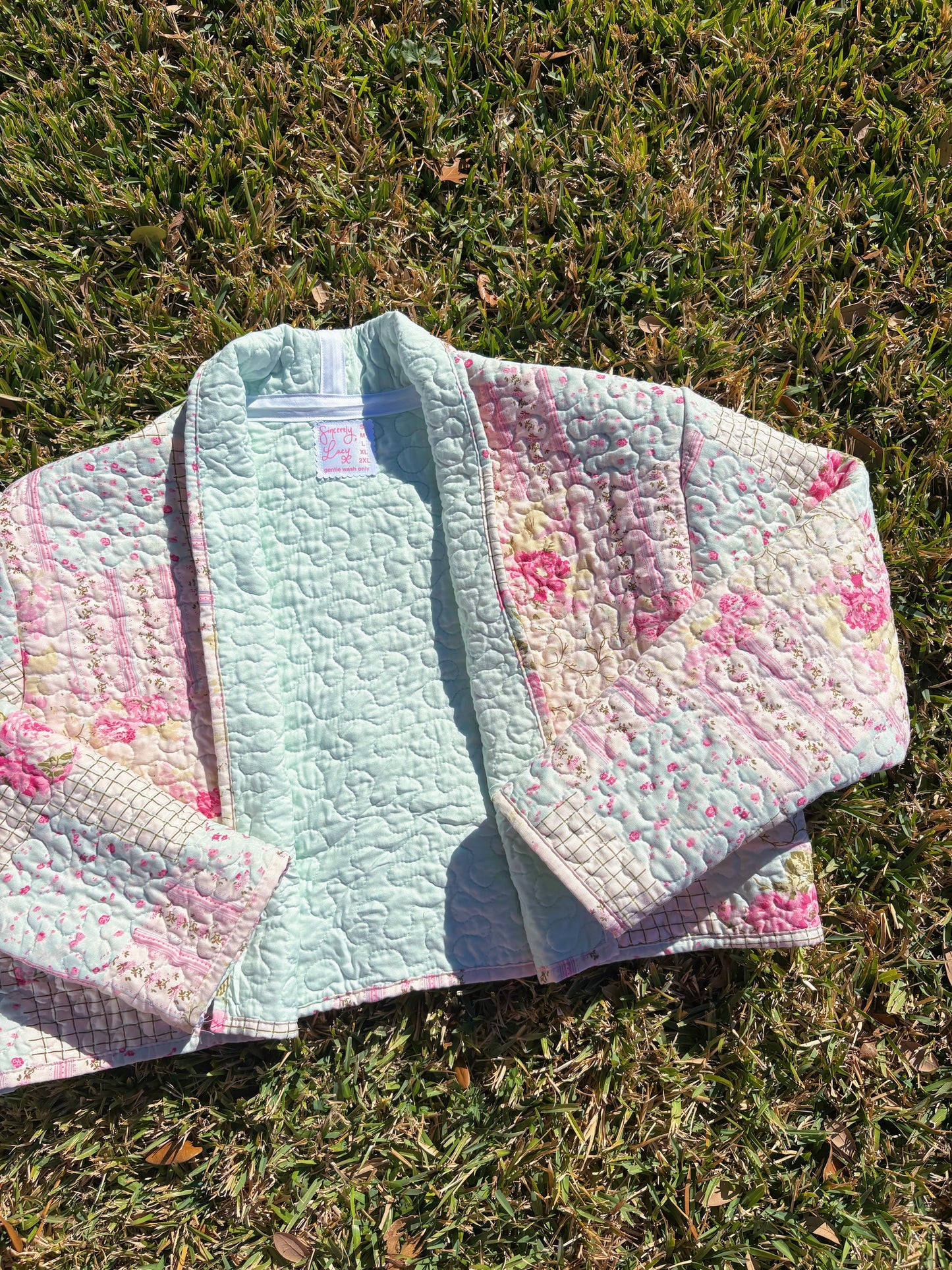 Pressed Petals Quilted Jacket
