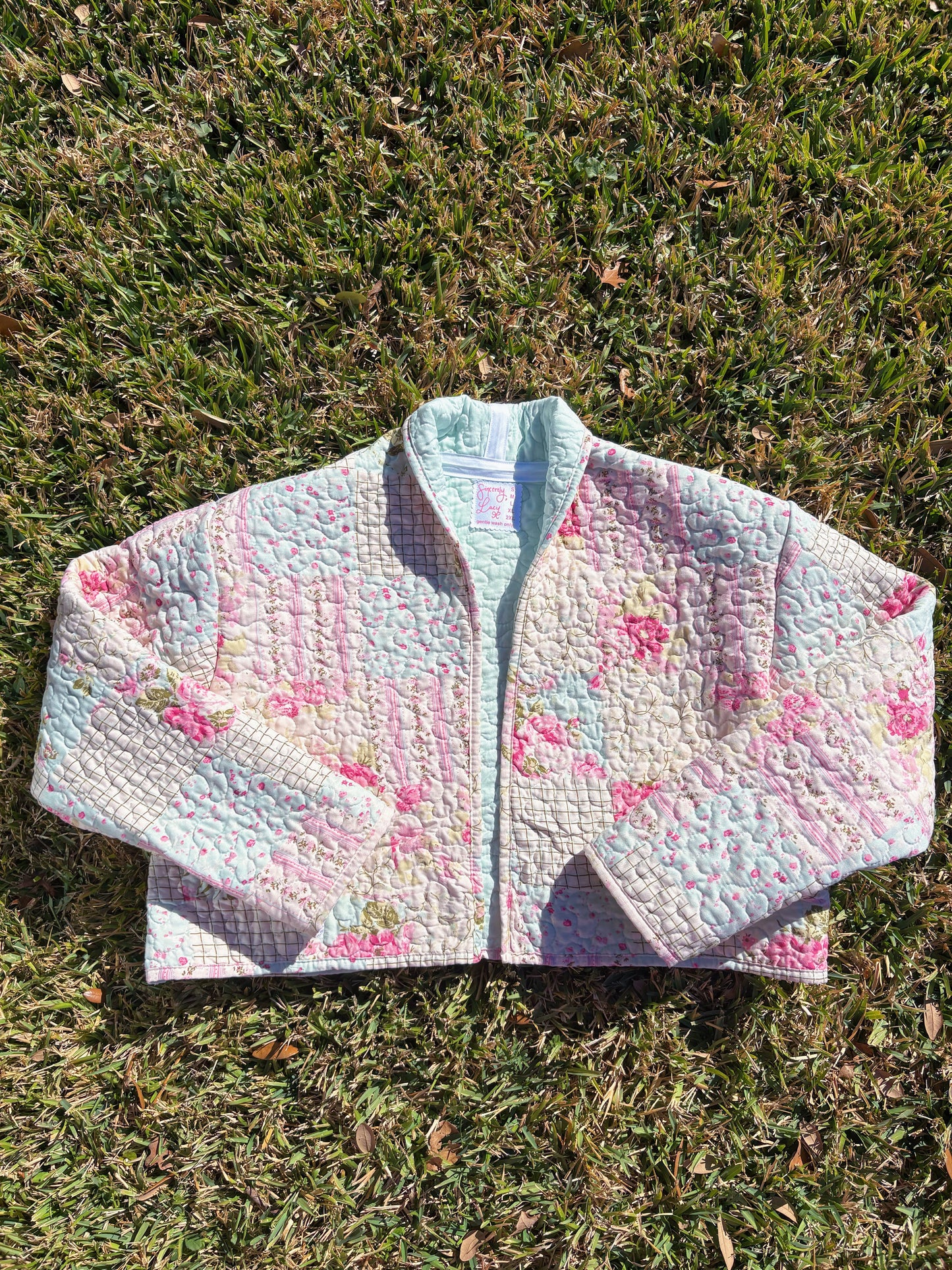 Pressed Petals Quilted Jacket