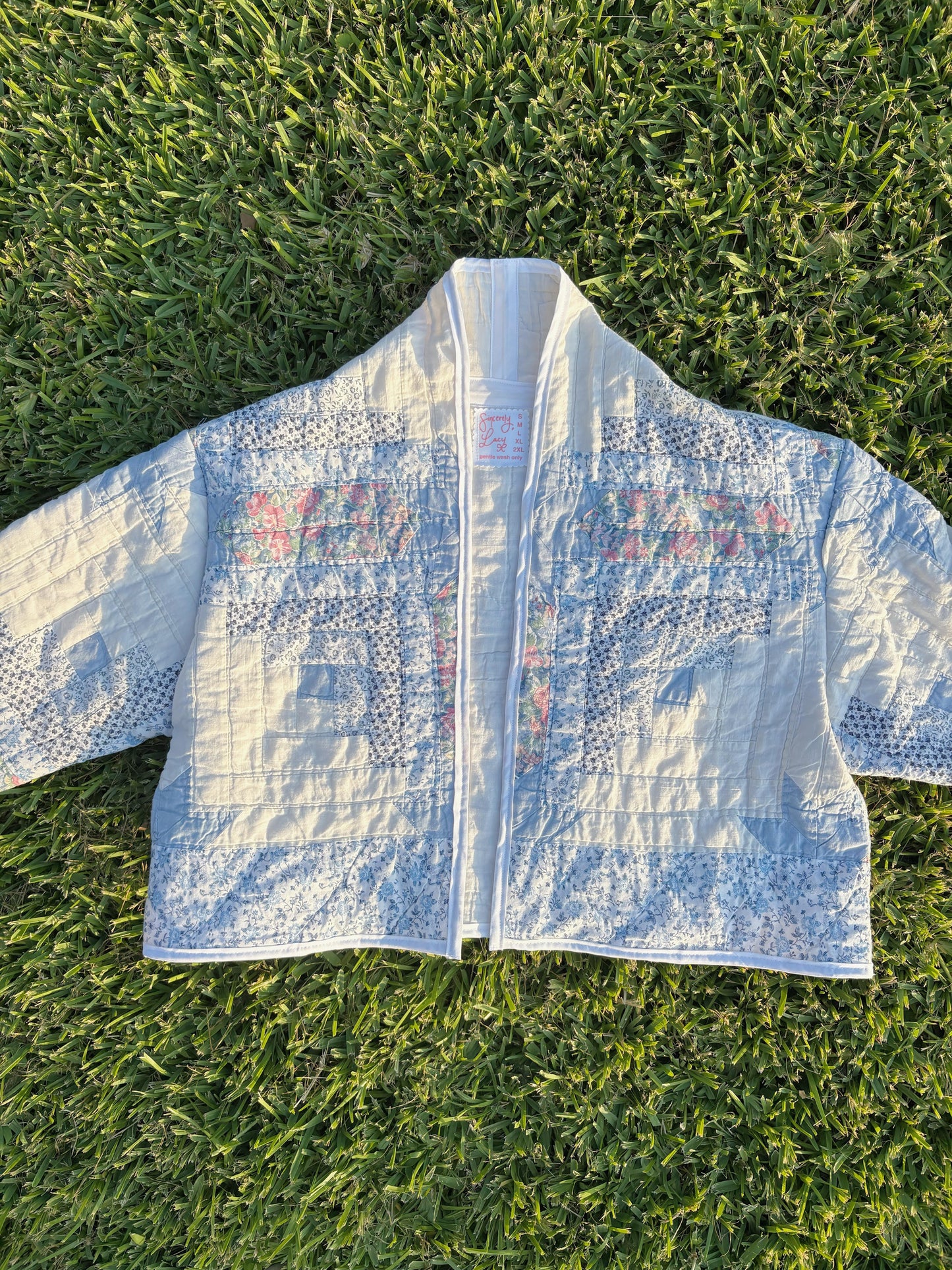 The Bluebell Bloom Quilted Jacket
